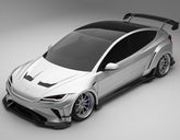 Tesla Model 3 Highland / Performance 2024-ON with Robot Craftsman's Aftermarket Parts - Robot Package A Carbon Fiber / FRP